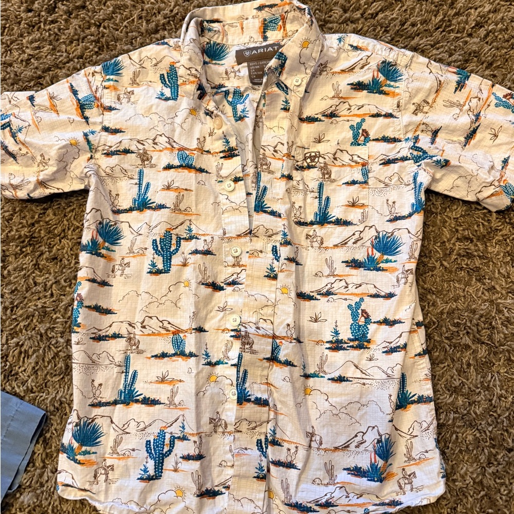 Ariat Desert Scene Button-Up Shirt